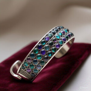Gemstone Cuff Bracelet