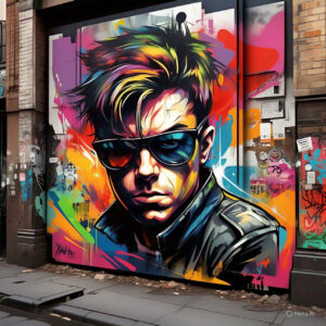 Urban Graffiti Poster